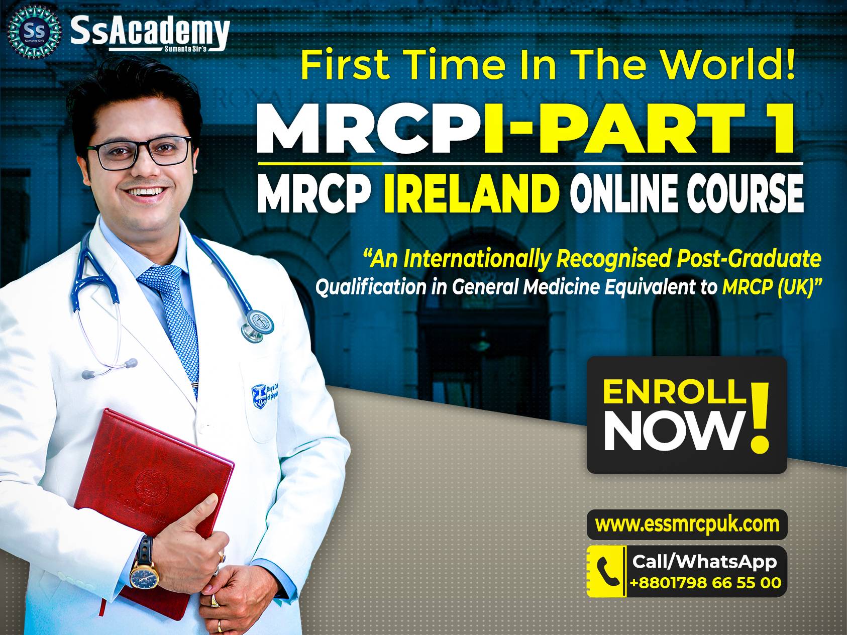 MRCPI (Ireland) Online Course by SsAcademyGet MRCPI Ireland Course