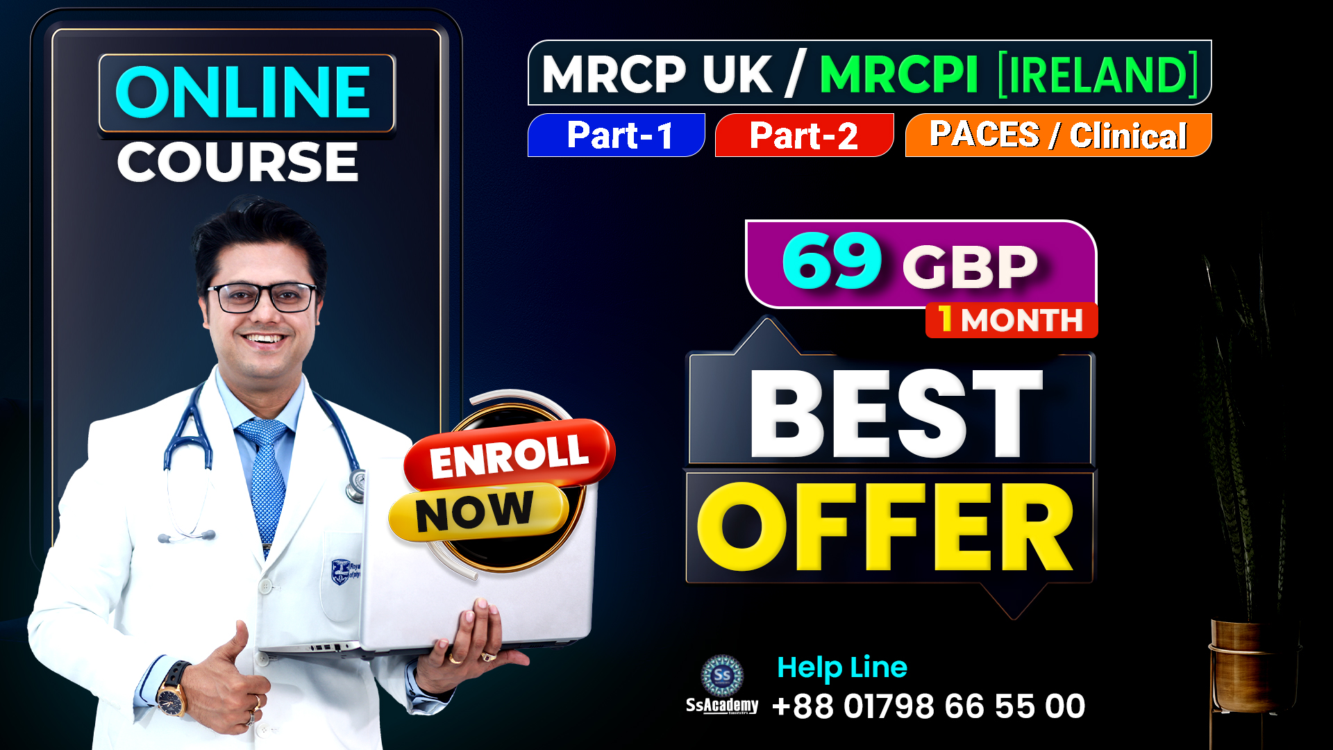 best-offer-for-mrcp-exam-preparation-ssacademy-world-s-no-1-for